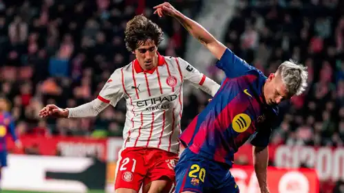 مباراة برشلونة وجيرونا في الدوري الإسباني