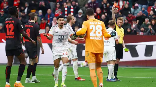 مباراة باير ليفركوزن وبايرن ميونخ