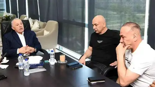 هاني أبو ريدة وحسام حسن