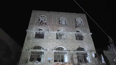 موقع في صنعاء القديمة يقال إنه تعرض لغارة أمريكية