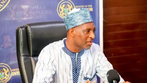 وزير الداخلية في غانا محمد مبارك منتقى