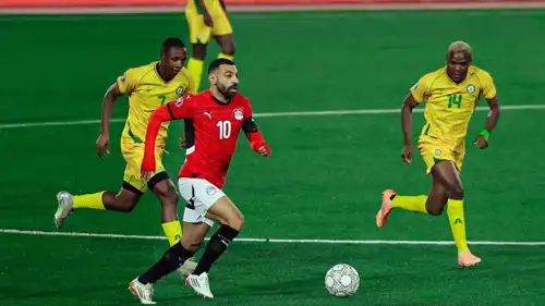 محمد صلاح بقميص منتخب مصر