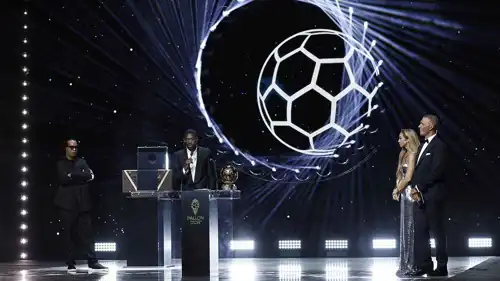 من حفل جوائز الكرة الذهبية