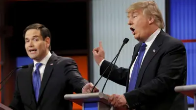 دونالد ترامب في حوار مع روبيو