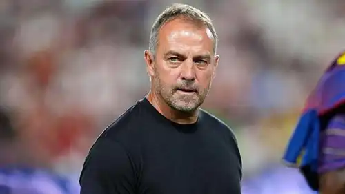 هانزي فليك مدرب برشلونة