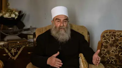 رئيس طائفة الدروز الموحدين في سوريا حكمت الهجري