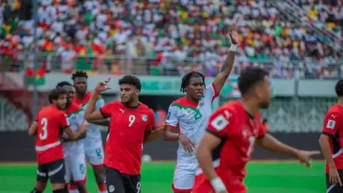 مباراة منتخبي بوركينا فاسو ومصر في تصفيات كأس العالم