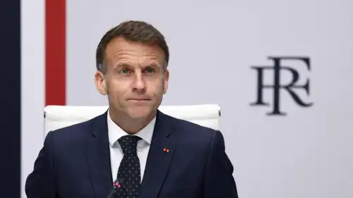 الرئيس الفرنسي إيمانويل ماكرون