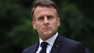 الرئيس الفرنسي إيمانويل ماكرون