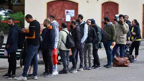 مهاجرون في السويد