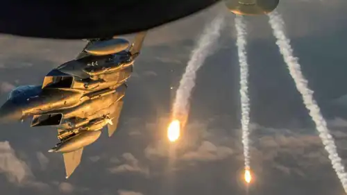 غارة أمريكية سايقة على سوريا 