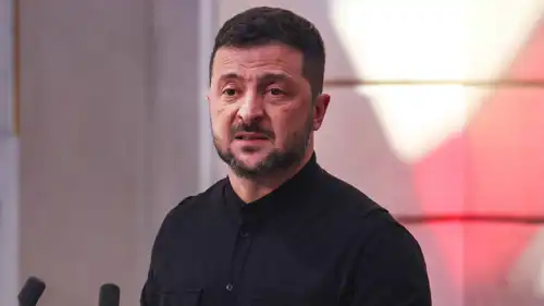 الرئيس الأوكراني فولوديمير زيلينسكي