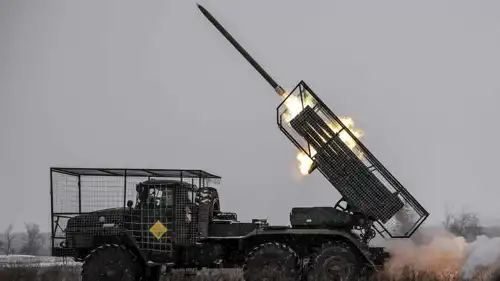 إطلاق صواريخ من أوكرانيا باتجاه روسيا