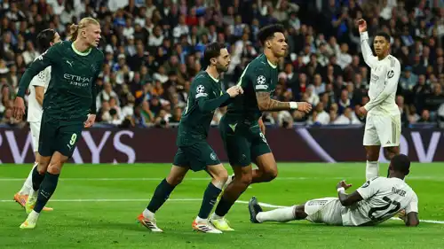 مانشستر سيتي يقلب الطاولة على ريال مدريد