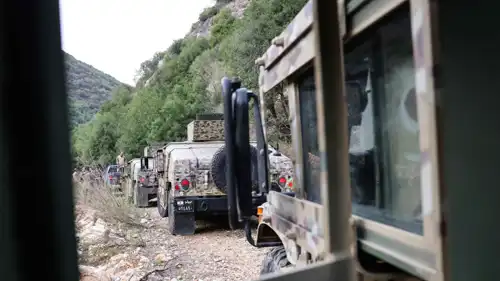 قافلة للجيش اللبناني في الجنوب