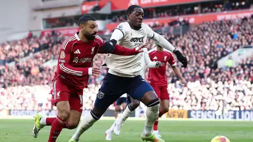 محمد صلاح أمام وست هام