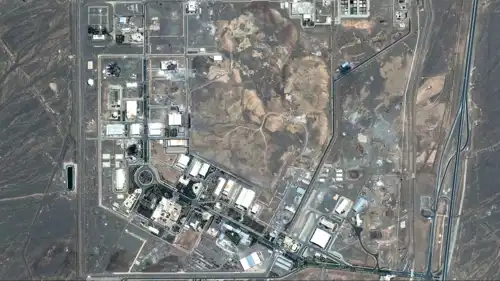 موقع منشأة "نطنز" النووية في إيران