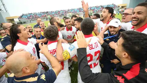 فرحة لاعبي تونس بعد التأهل لكأس العالم 2026