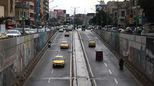 جانب من مظاهر الحياة العامة في العاصمة العراقية بغداد 