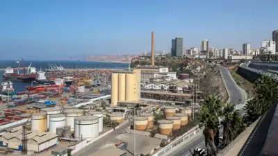 ميناء وهران في الجزائر