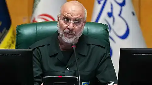 رئيس مجلس الشورى الإيراني محمد باقر قاليباف