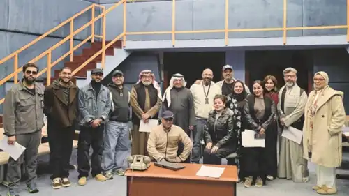 طاقم عمل الدراما الإذاعية "سوالف يدي"