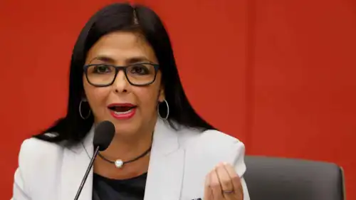  نائبة الرئيس الفنزويلي ديلسي رودريغيز 