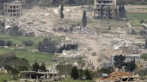 آليات عسكرية إسرائيلية في جنوب لبنان