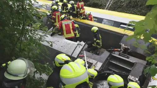 حادث انقلاب القطار في شتوتغارت