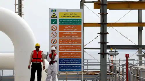 منشأة نفطية في جزيرة خرج