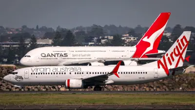 طائرتان تابعتان لشركة "كوانتاس" الأسترالية