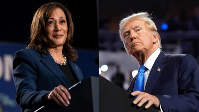 دونالد ترامب وكاملا هاريس