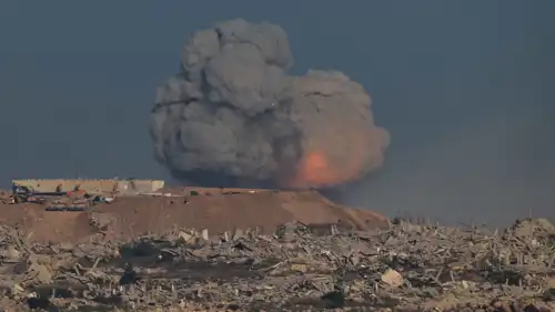 قصف إسرائيلي على غزة 