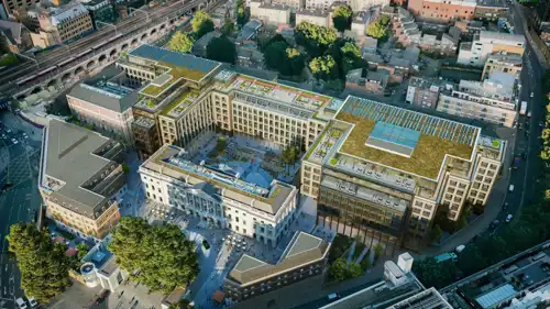 صورة للسفارة الصينية الجديدة المقترحة في لندن.