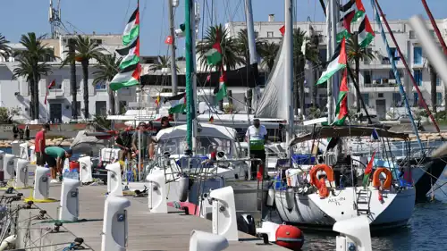 سفن كانت ضمن أسطول الصمود