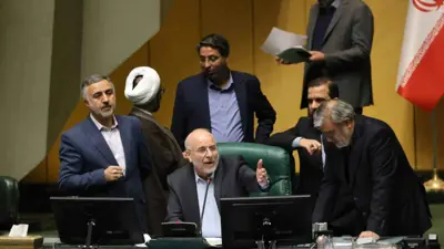 رئيس البرلمان الإيراني محمد باقر قاليباف