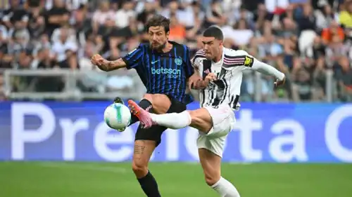 مباراة يوفنتوس وإنتر ميلان في الدوري الإيطالي