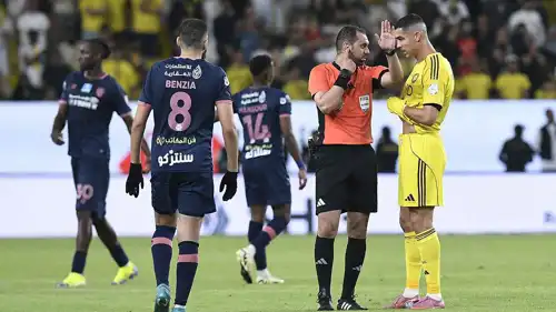 محمد خالد الهويش في مباراة النصر والفيحاء