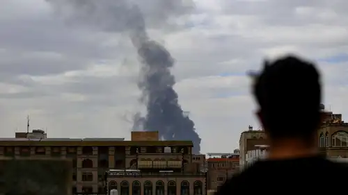 قصف سابق على صنعاء