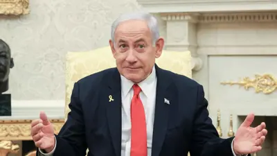 رئيس الوزراء الإسرائيلي بنيامين نتنياهو