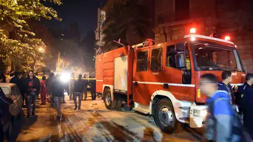 من حادث مروري سابق في مصر 