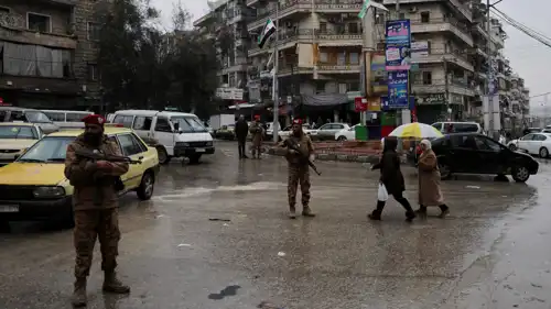 عناصر الأمن السوري في حلب