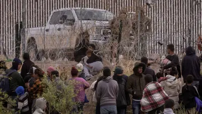 مهاجرون على الحدود الأمريكية