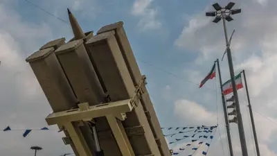 منصة صواريخ إيرانية