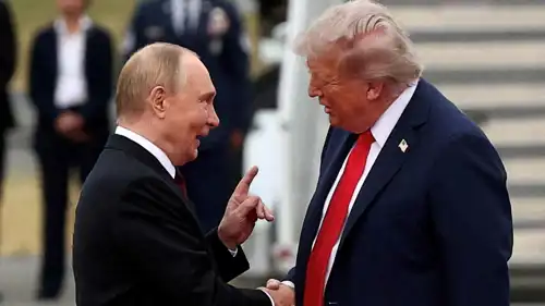 لقاء سابق بين ترامب وبوتين في ألاسكا