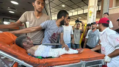 أحد ضحايا القصف الإسرائيلي 