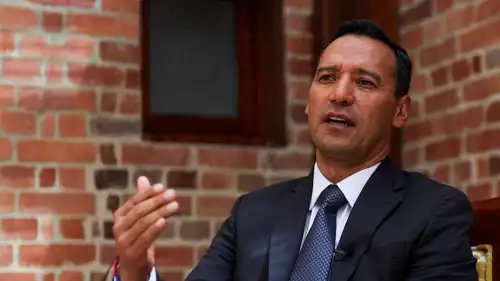  وزير الدفاع الكولومبي بيدرو سانشيز