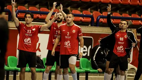 من فوز الأهلي على سبورتنغ وتتويجه بلقب دوري اليد