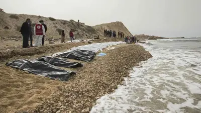 جثث مهاجرين انتشلت في سابق بليبيا
