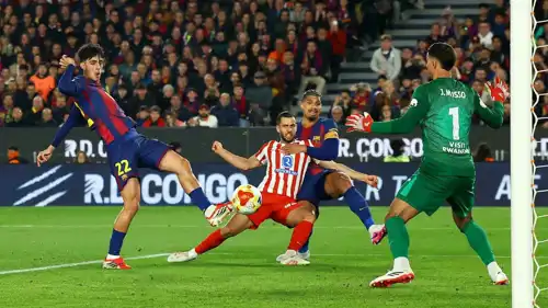 مباراة برشلونة وأتلتيكو مدريد في كأس ملك إسبانيا